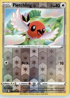 Fletchling - SWSH12: Silver Tempest - Reverse Holo LP - #150/195