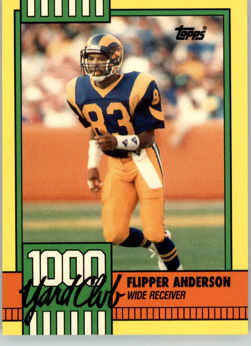 Flipper Anderson - 1990 Topps - #18 - 1000 Yard Club Football