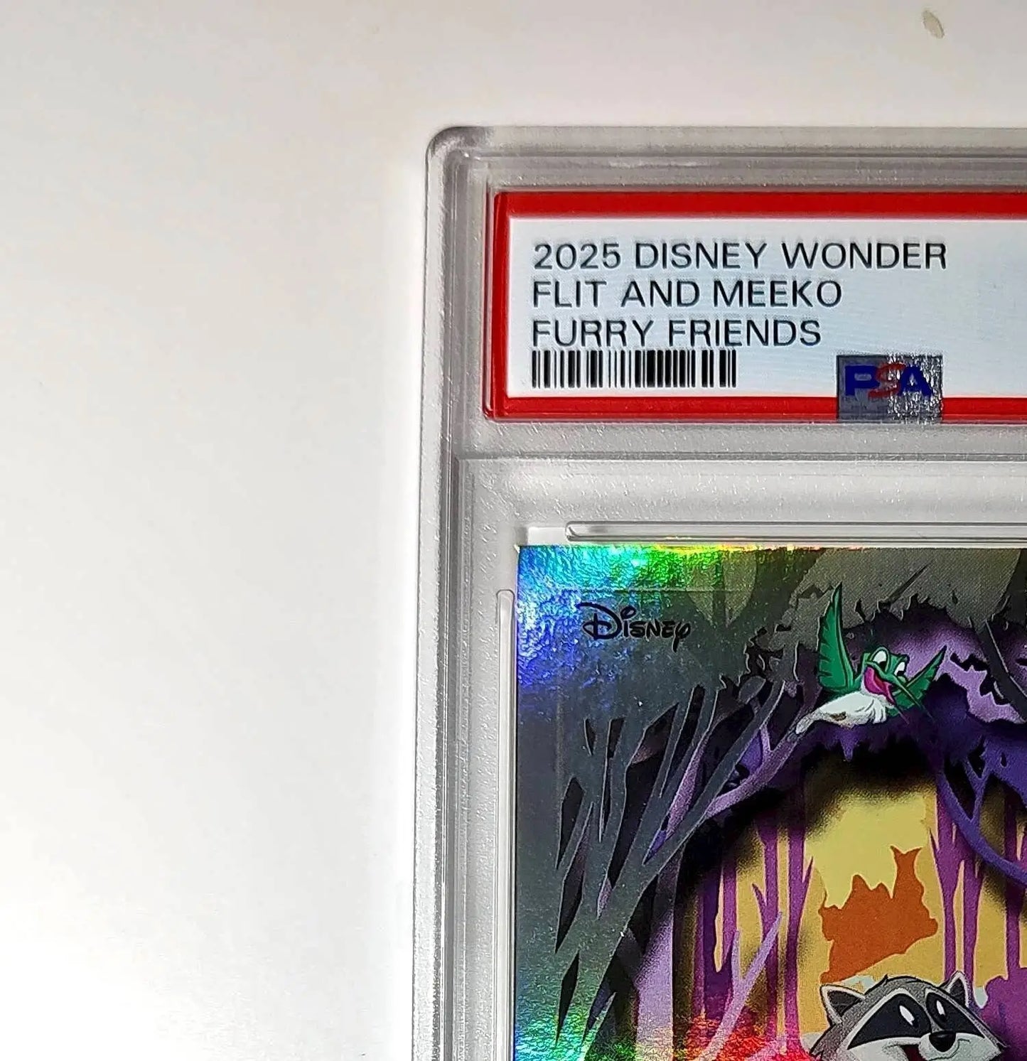 Flit and Meeko 2025 Topps Disney #FF-14 Furry Friends Card Pocahontas PSA 9 - Non-Sports Card Single