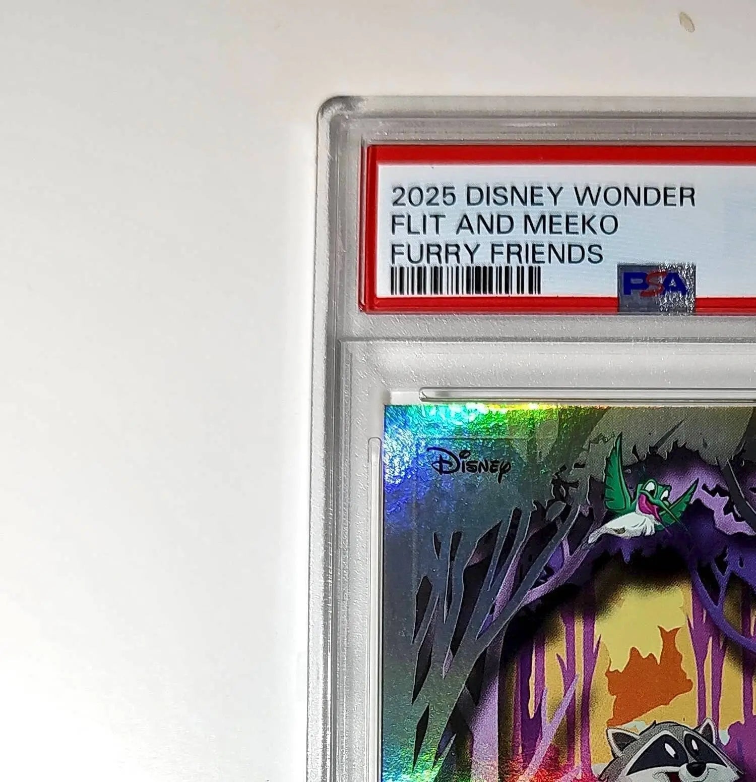 Flit and Meeko 2025 Topps Disney #FF-14 Furry Friends Card Pocahontas PSA 9 MT - Non-Sports Card Single