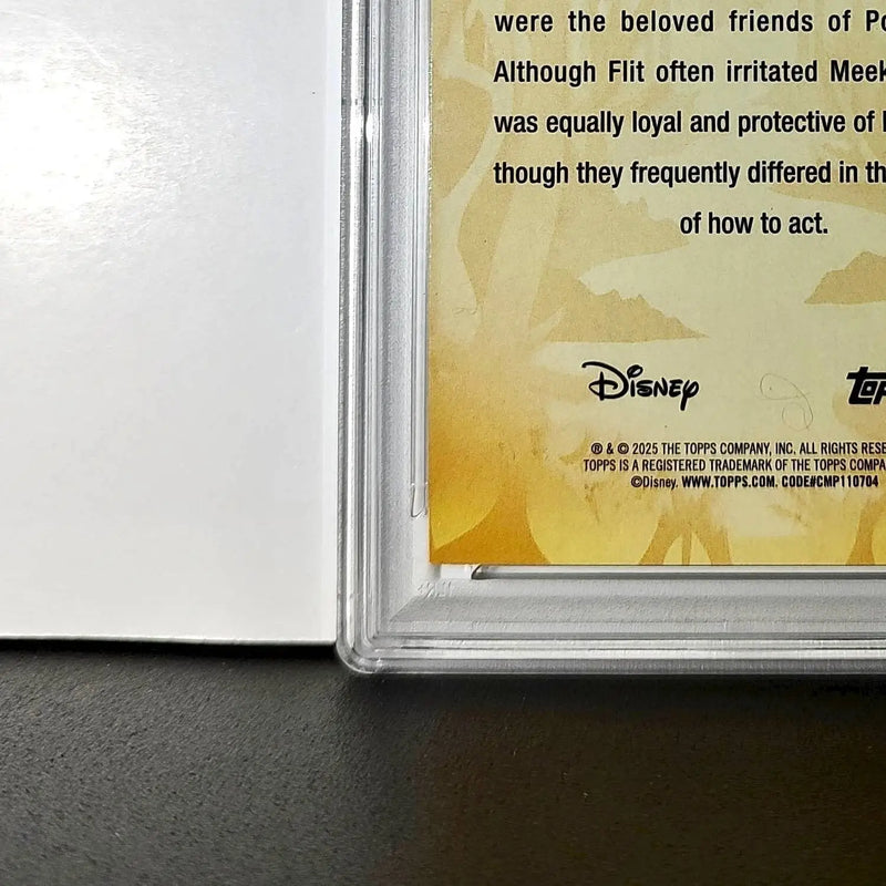 Flit and Meeko 2025 Topps Disney #FF-14 Furry Friends Card Pocahontas PSA 9 MT - Non-Sports Card Single