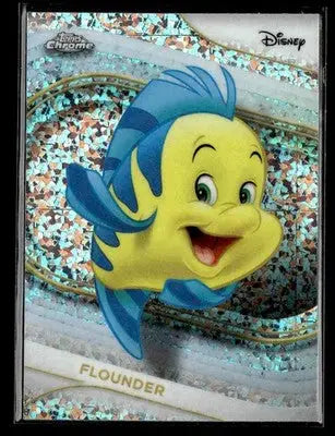 🌟 Flounder, 2025 Topps Chrome Disney Mini-Diamonds #60 🌟 - Non-Sports Card Single
