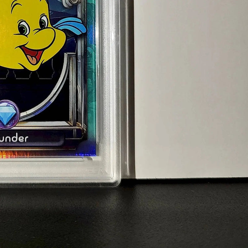 Flounder 2025 Topps Disney Wonder #122 Diamond Card The Little Mermaid PSA 7 - Non-Sports Card Single