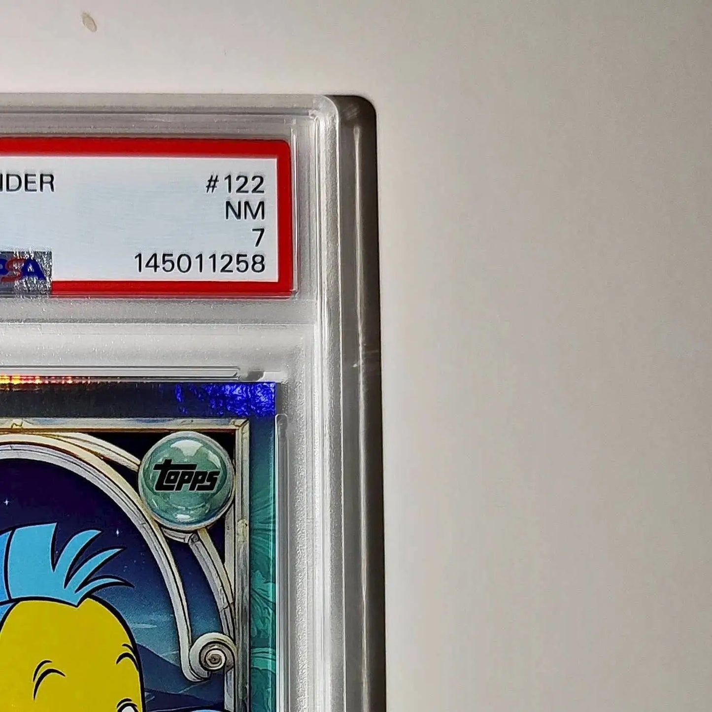 Flounder 2025 Topps Disney Wonder #122 Diamond Card The Little Mermaid PSA 7 - Non-Sports Card Single
