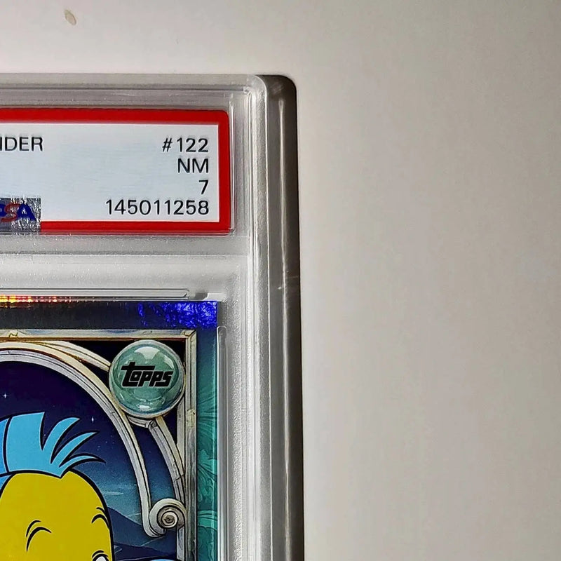 Flounder 2025 Topps Disney Wonder #122 Diamond Card The Little Mermaid PSA 7 - Non-Sports Card Single