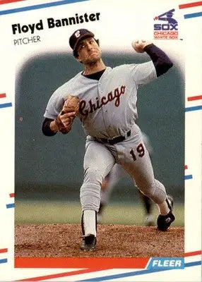 Floyd Bannister - 1988 Fleer - #392 - Baseball - Baseball Card Single