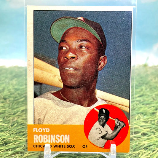 Floyd Robinson 1963 Topps Baseball #405 Chicago White Sox - Baseball Card Single
