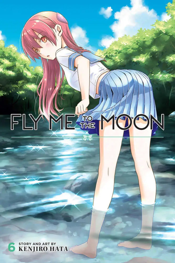 Manga cover art for Fly Me To The Moon Graphic Novel Volume 06 featuring moon graphic and amusement park scenes
