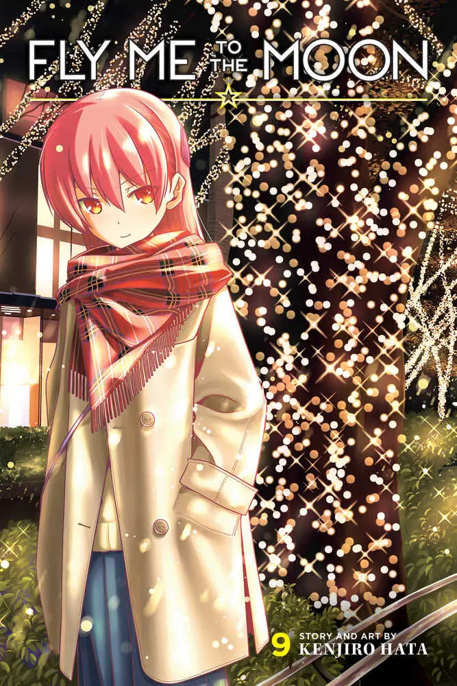 Manga cover art of Fly Me To The Moon Graphic Novel Volume 09 featuring moon graphic for older teen readers