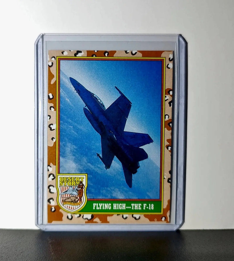 Flying High – The F/A-18 1991 Topps Desert Storm #27 Card