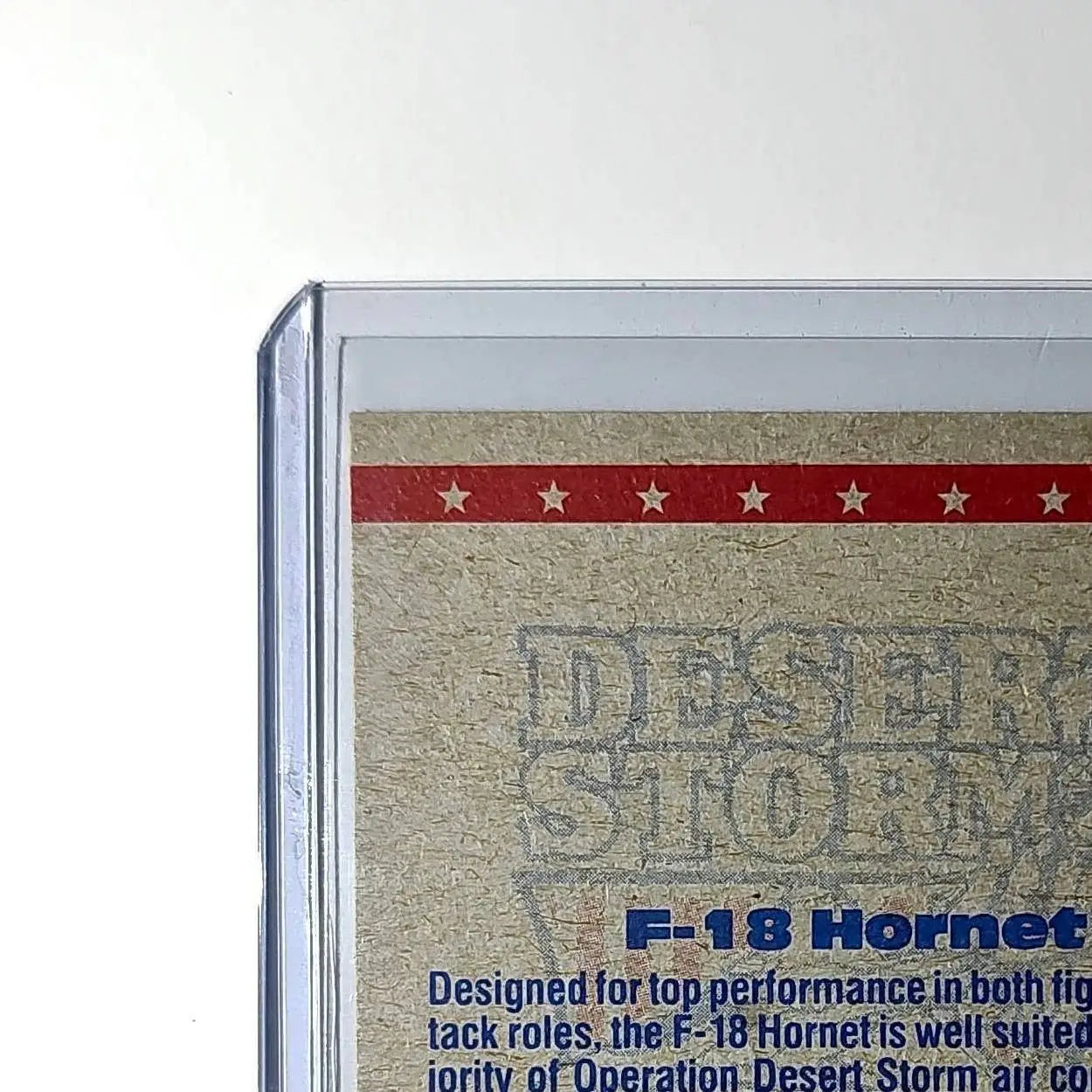 Flying High – The F/A-18 1991 Topps Desert Storm #27 Card