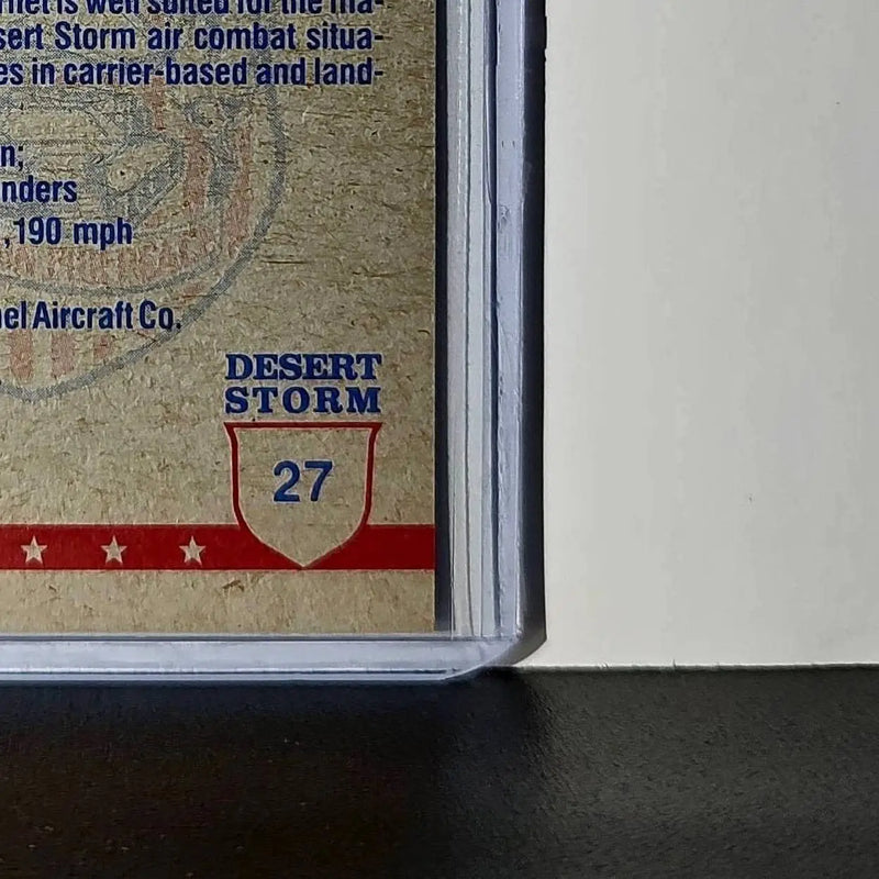 Flying High – The F/A-18 1991 Topps Desert Storm #27 Card