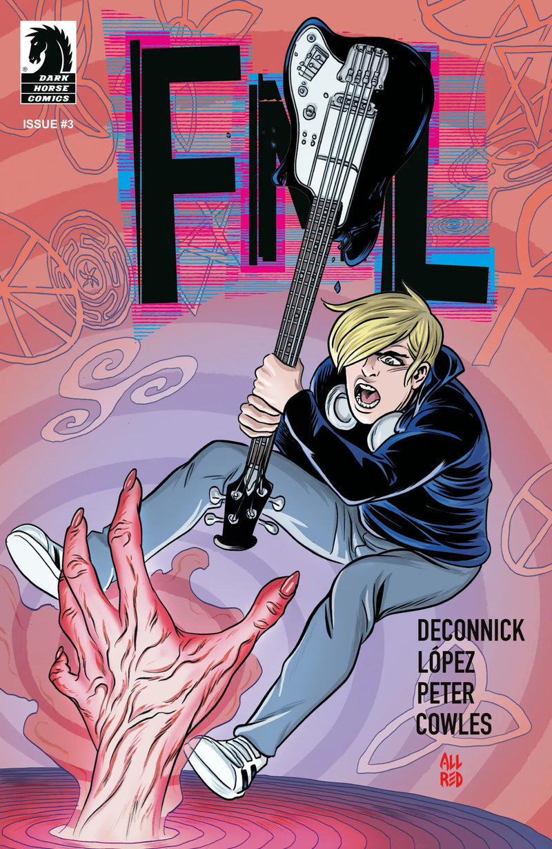 Comic book cover featuring Mike Allred artwork from Fml #3 Cover B by award-winning creators