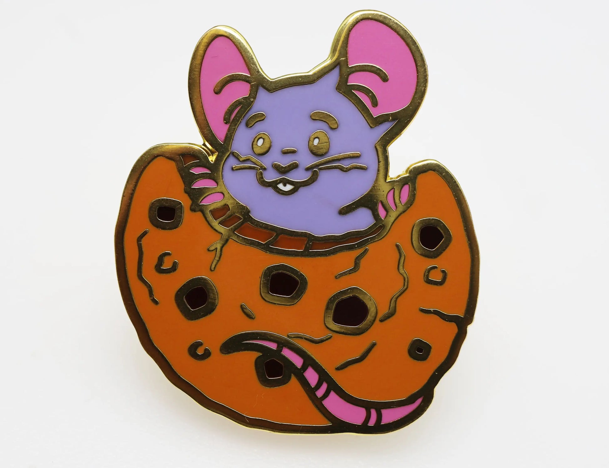 Foam Brain Pastry Pets RPG Dice & Pin Set - Chocolate Chip Cookie Mouse - Gaming Supplies - Dice