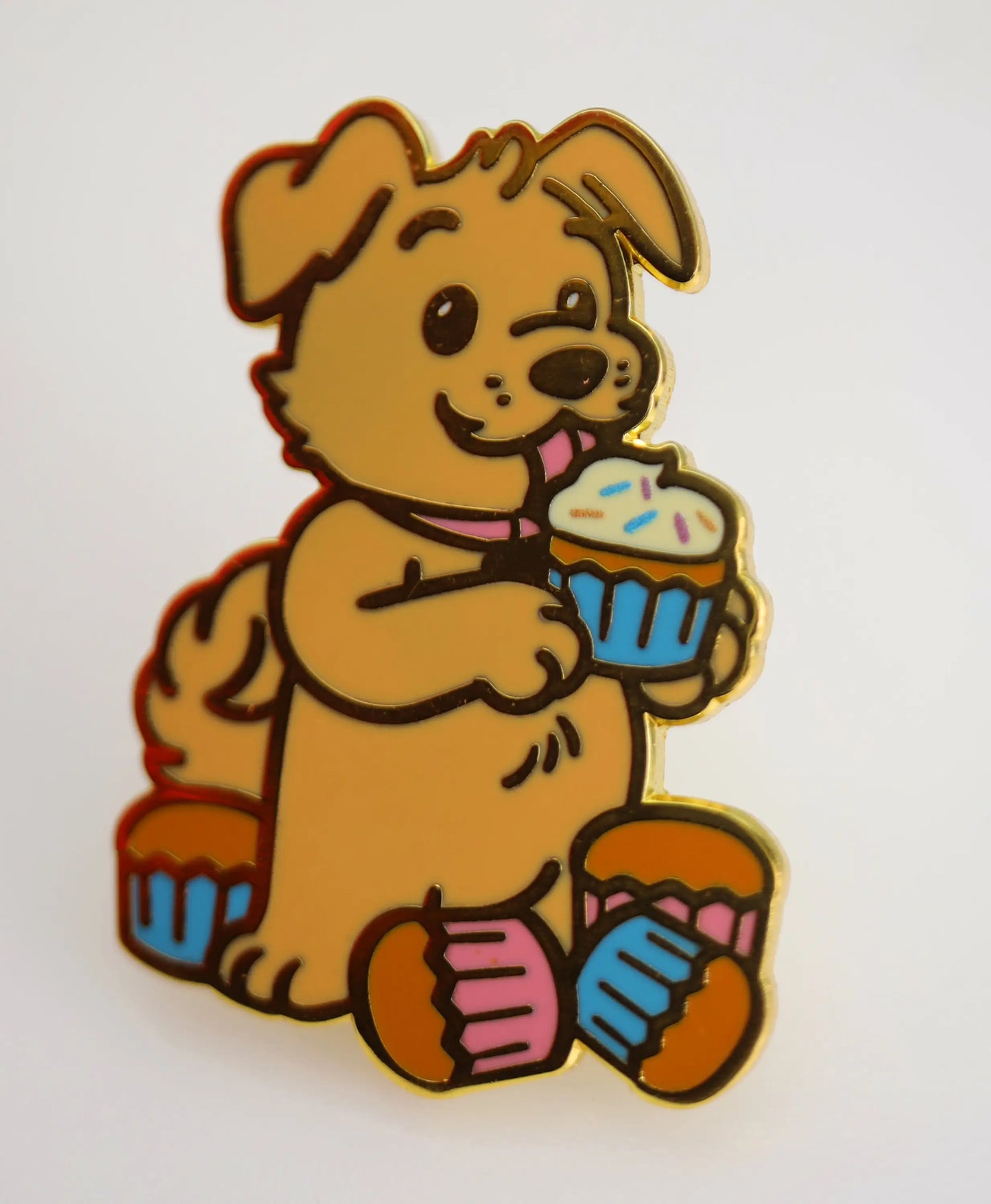 Foam Brain Pastry Pets RPG Dice & Pin Set - Cupcake Dog - Gaming Supplies - Dice