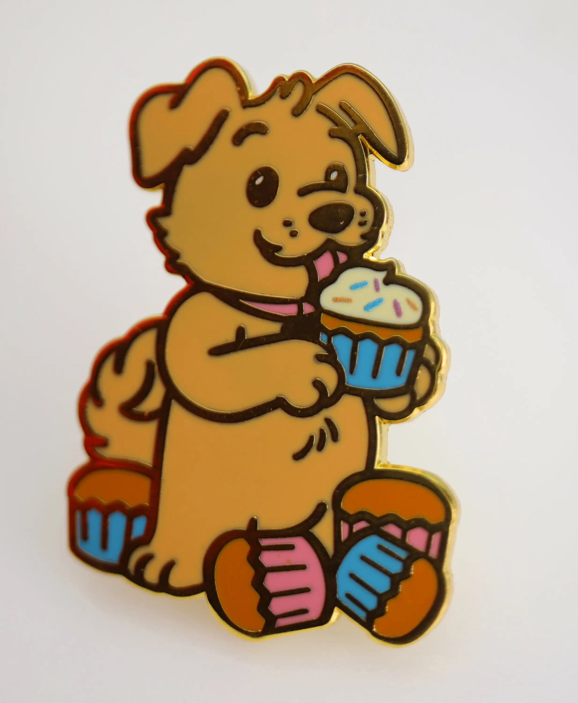 Foam Brain Pastry Pets RPG Dice & Pin Set - Cupcake Dog - Gaming Supplies - Dice