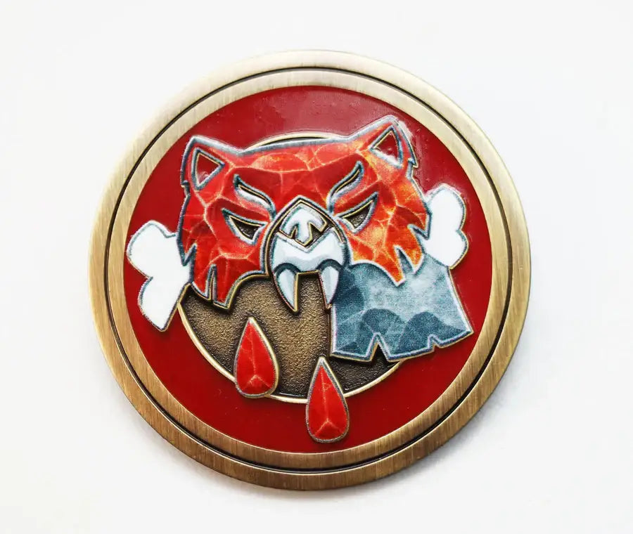 Foam Brain Pathfinder Class Icon Pin: Barbarian - Pin