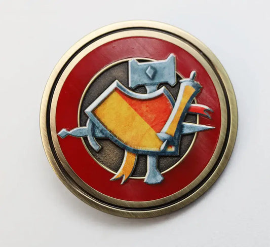 Foam Brain Pathfinder Class Icon Pin: Champion - Entertainment Memorabilia