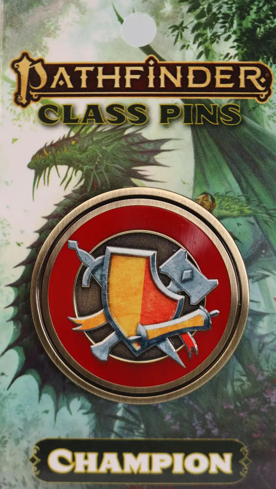 Foam Brain Pathfinder Class Icon Pin: Champion - Entertainment Memorabilia