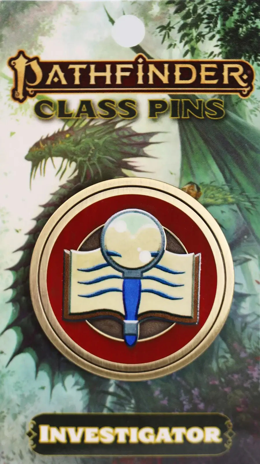 Foam Brain Pathfinder Class Icon Pin: Investigator - Pin