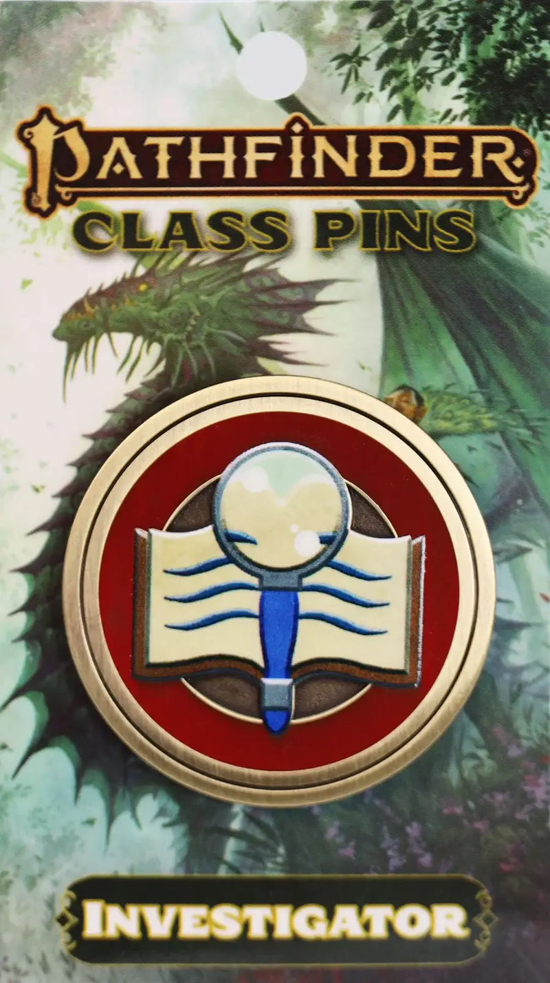 Foam Brain Pathfinder Class Icon Pin: Investigator - Pin