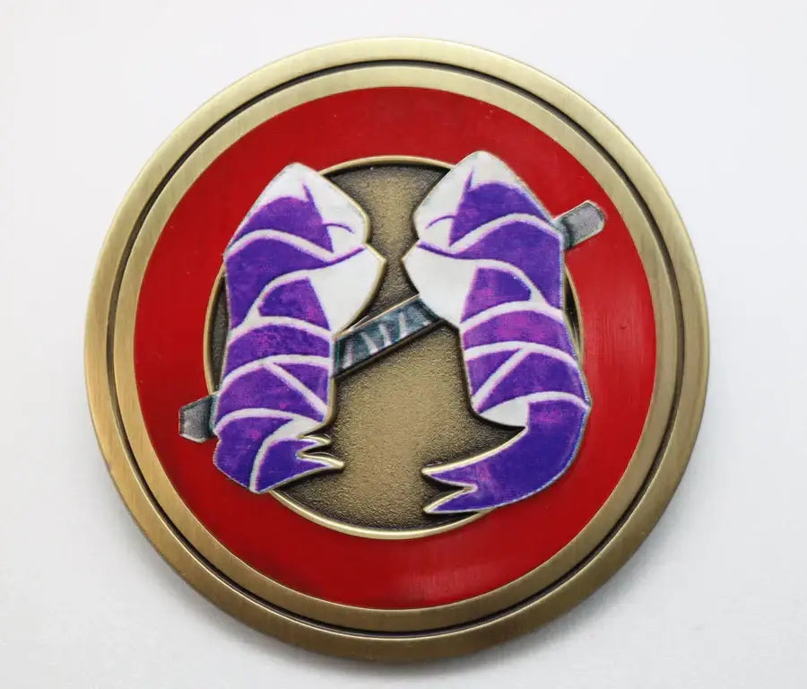 Foam Brain Pathfinder Class Icon Pin: Monk - Pin