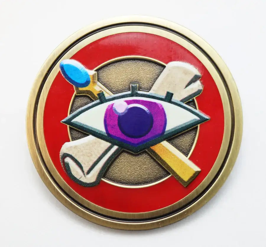 Foam Brain Pathfinder Class Icon Pin: Oracle - Pin