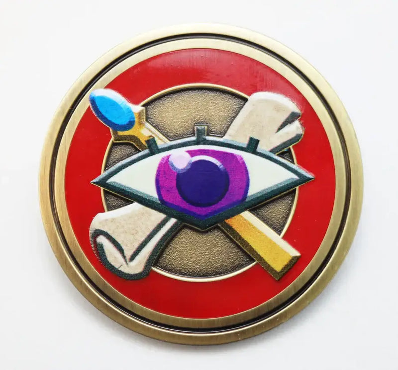 Foam Brain Pathfinder Class Icon Pin: Oracle - Pin