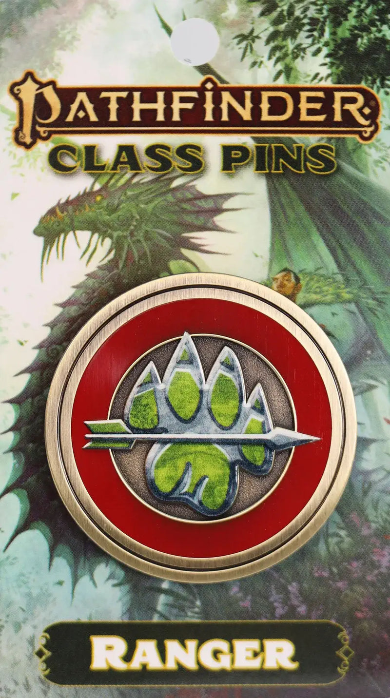 Foam Brain Pathfinder Class Icon Pin: Ranger - Pin