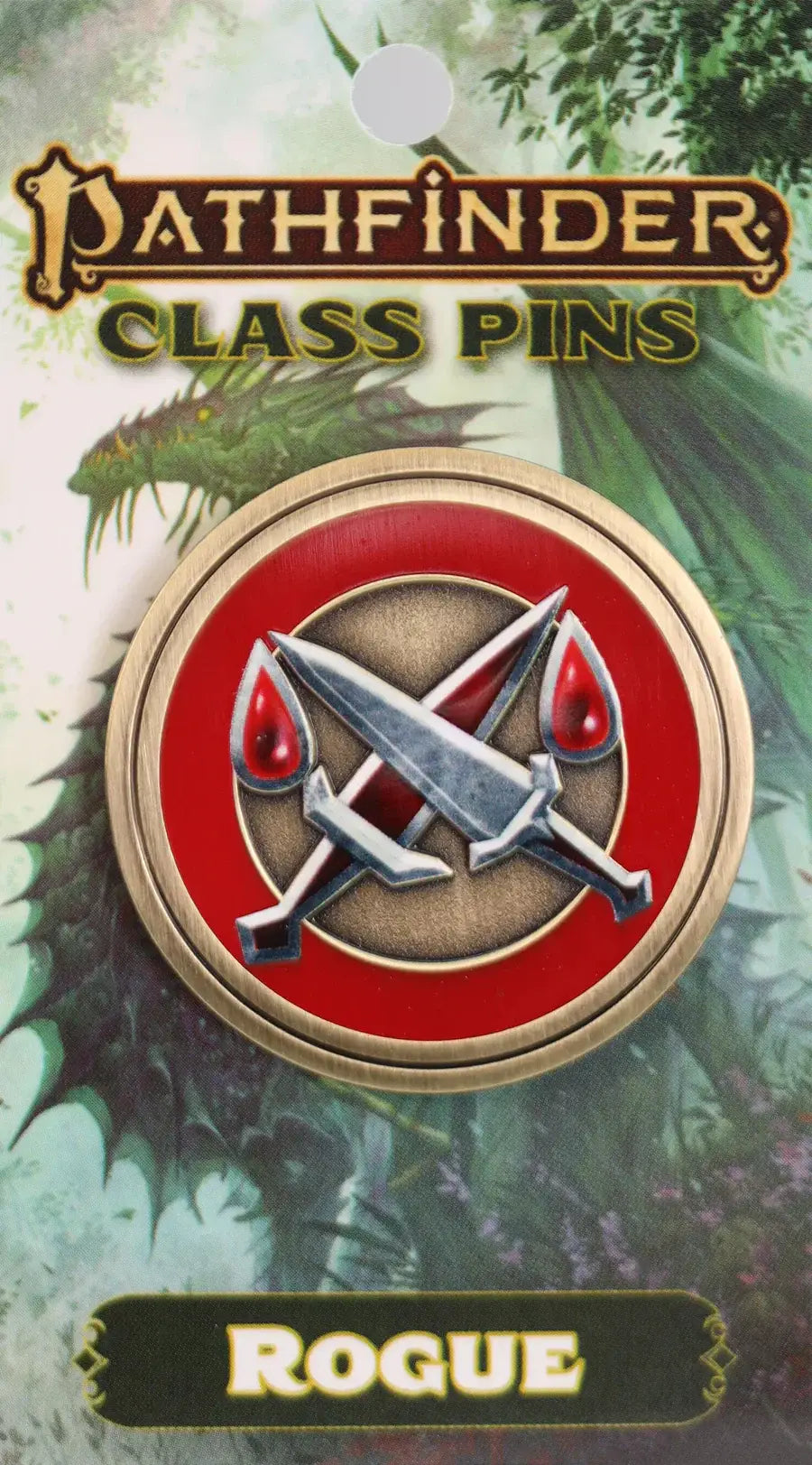 Foam Brain Pathfinder Class Icon Pin: Rogue - Pin