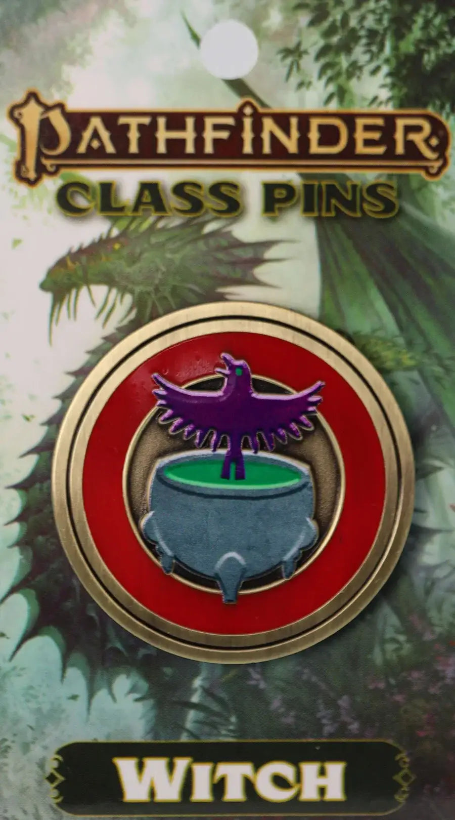 Foam Brain Pathfinder Class Icon Pin: Witch - Pin