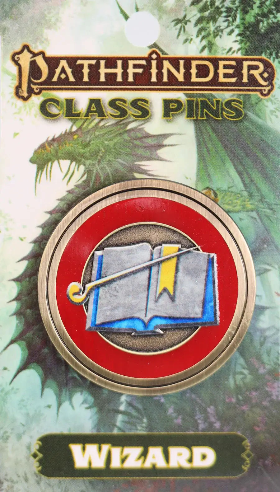 Foam Brain Pathfinder Class Icon Pin: Wizard - Entertainment Memorabilia