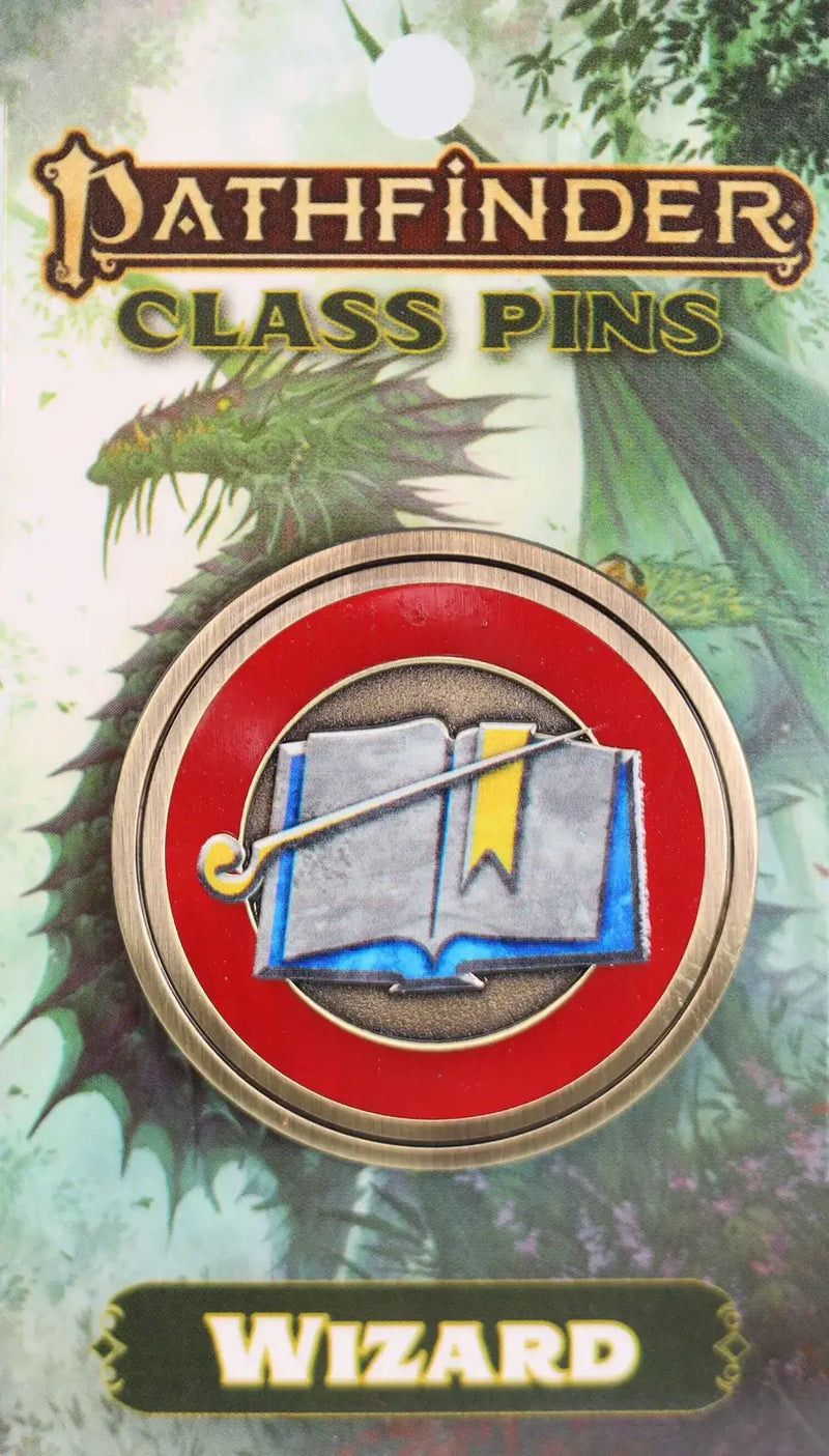 Foam Brain Pathfinder Class Icon Pin: Wizard - Entertainment Memorabilia