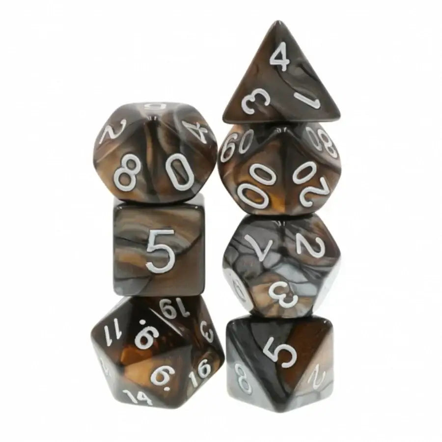 Foam Brain RPG Dice Set - Bronze Coins - Other