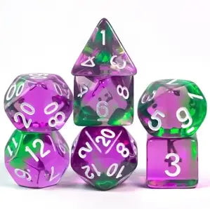 Foam Brain RPG Dice Set - Grapes on the Vine - General Merchandise