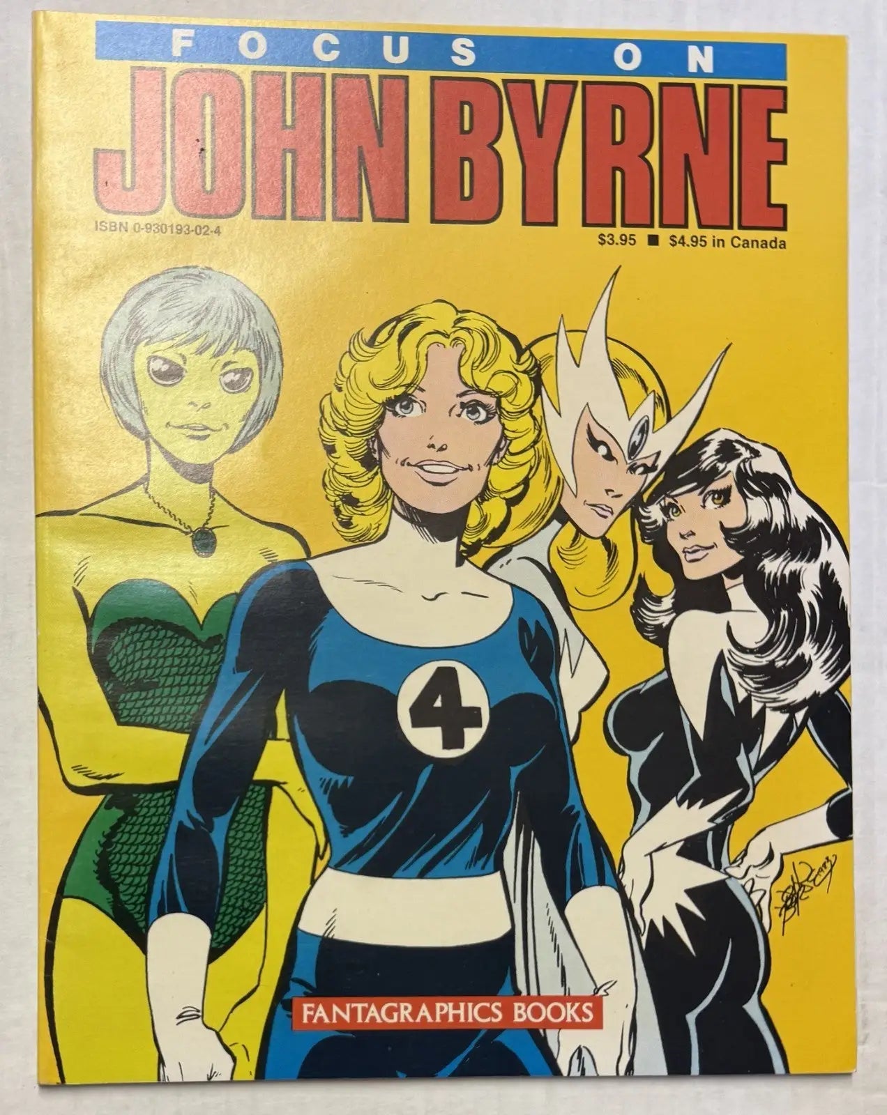 Focus on John Byrne (Fantagraphics Books 1984) - Comic Book