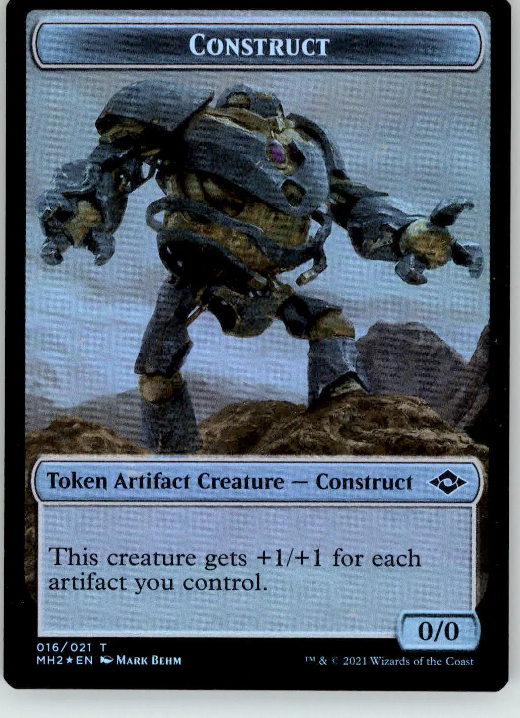 Food (018) // Construct Token - Modern Horizons 2 - 18 // 16 - Foil NM - Other
