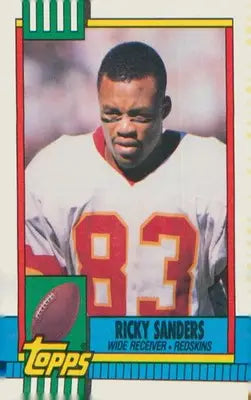 Football 1990 Topps #127 Ricky Sanders - Football Card Single