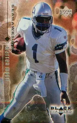 Football 1998 Upper Deck Black Diamond Rookie Edition #81 Warren Moon - Football Card Single
