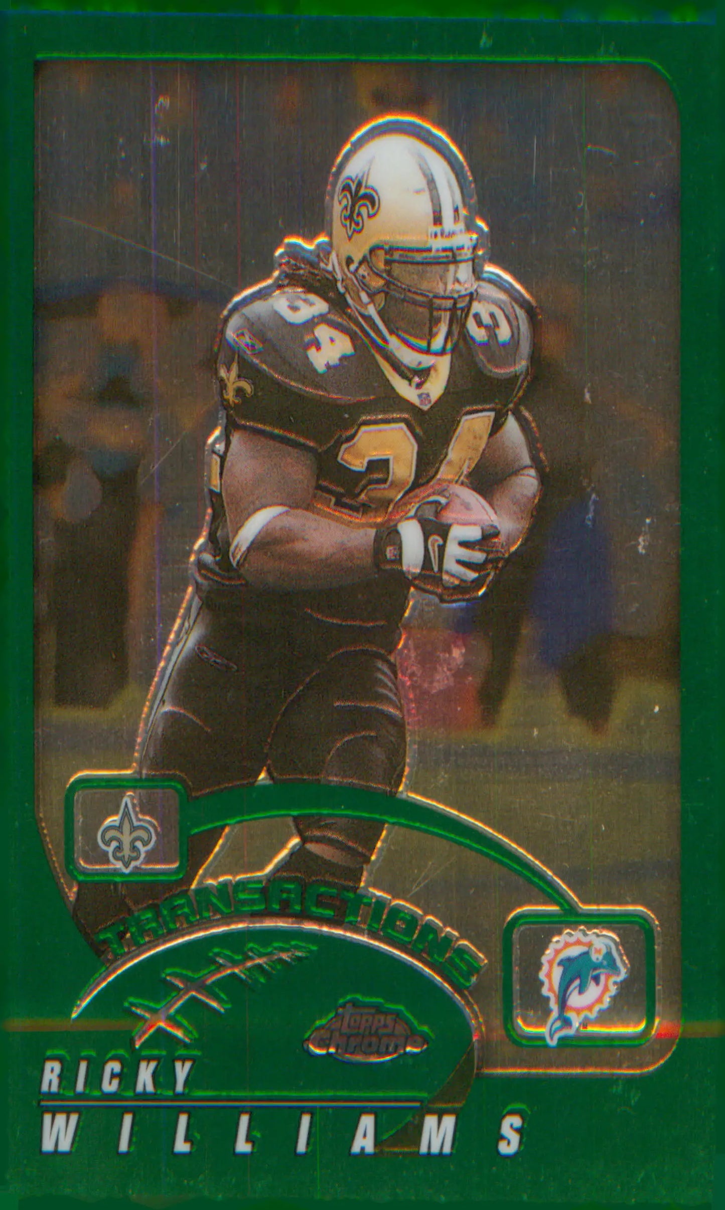 Football 2002 Topps Chrome #131 Ricky Williams - Football Card Single