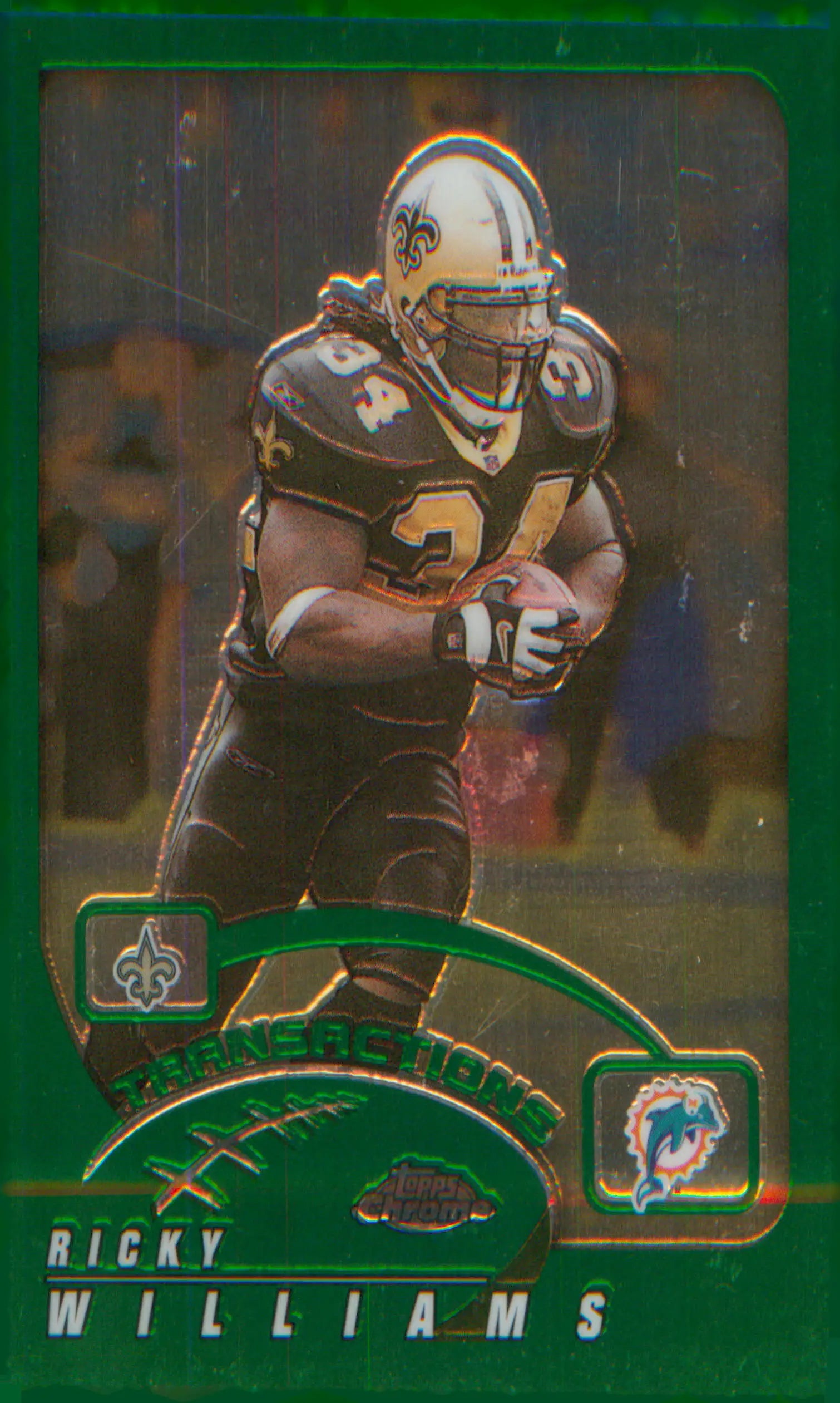 Football 2002 Topps Chrome #131 Ricky Williams - Football Card Single
