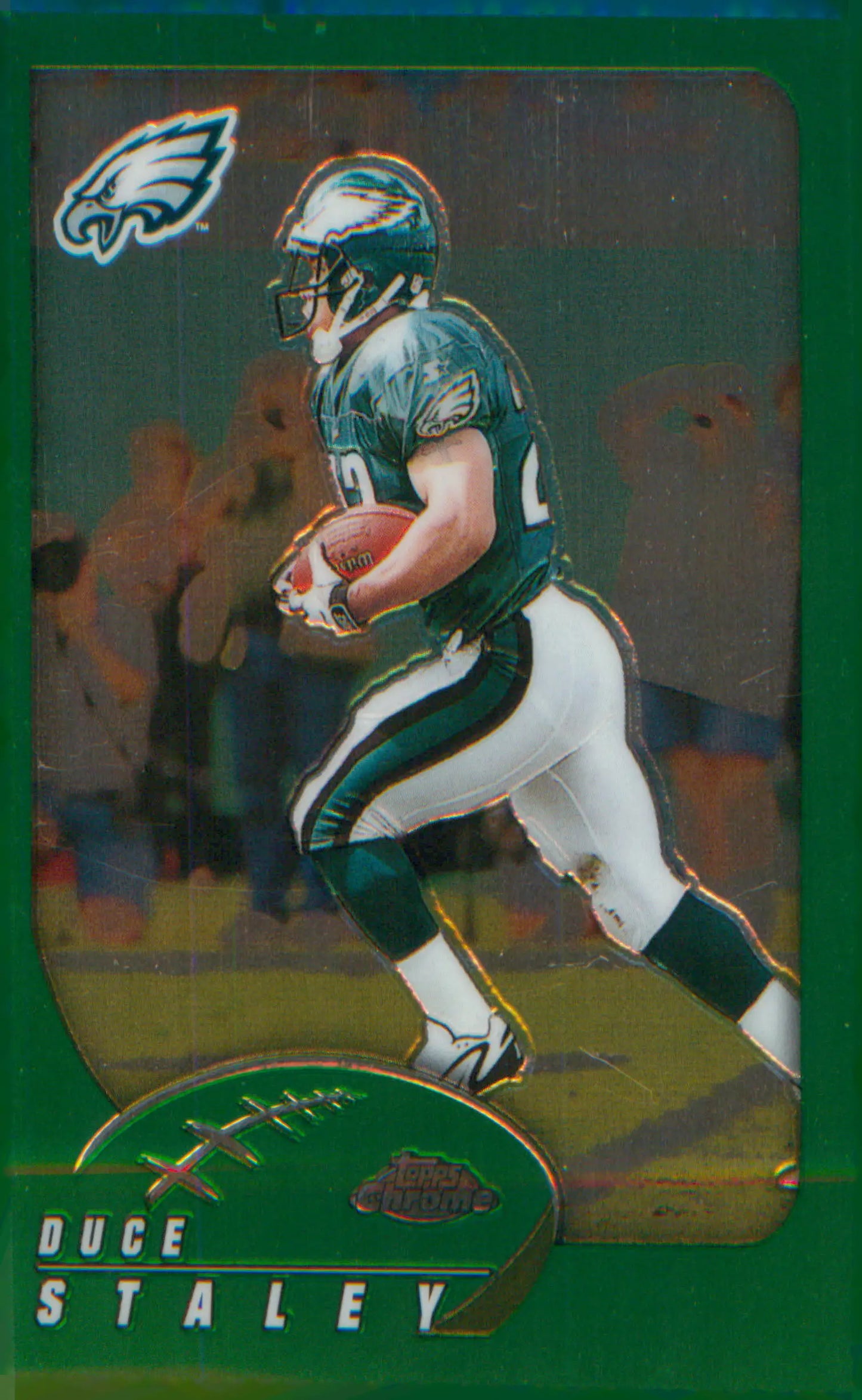 Football 2002 Topps Chrome #22 Duce Staley - Football Card Single