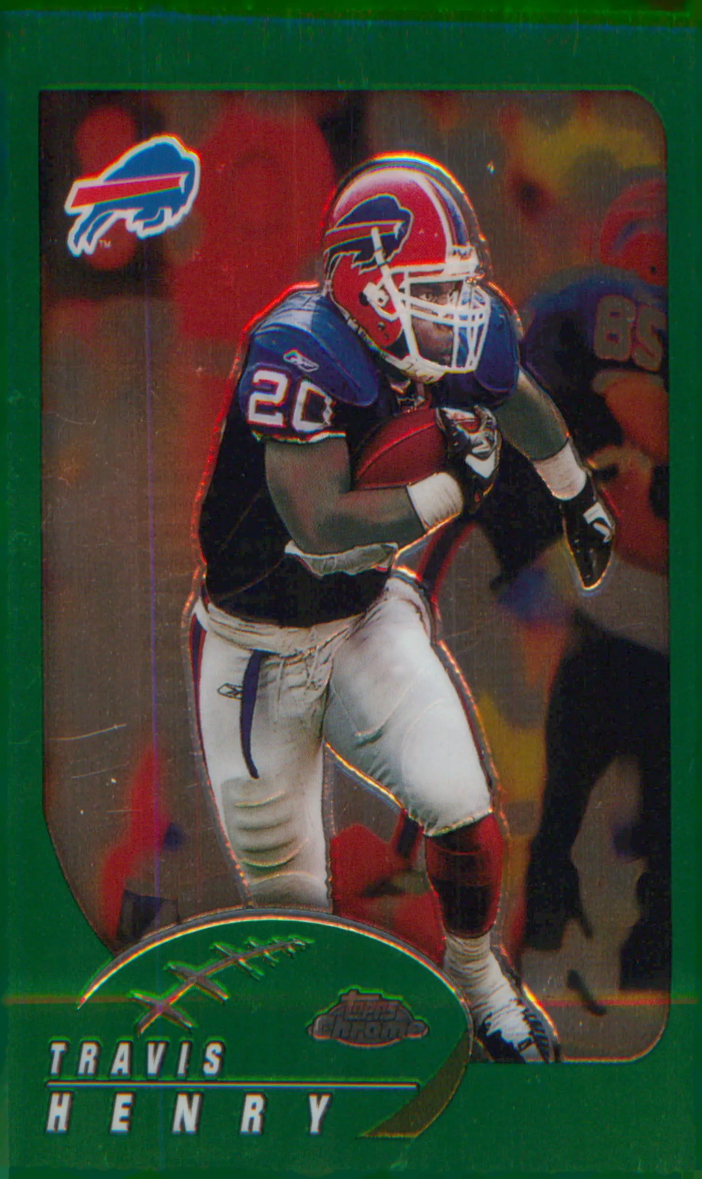 Football 2002 Topps Chrome #81 Travis Henry - Football Card Single