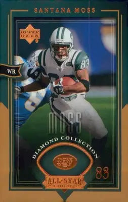 Football 2004 Upper Deck Diamond Collection All-Star Lineup #43 Santana Moss - Football Card Single