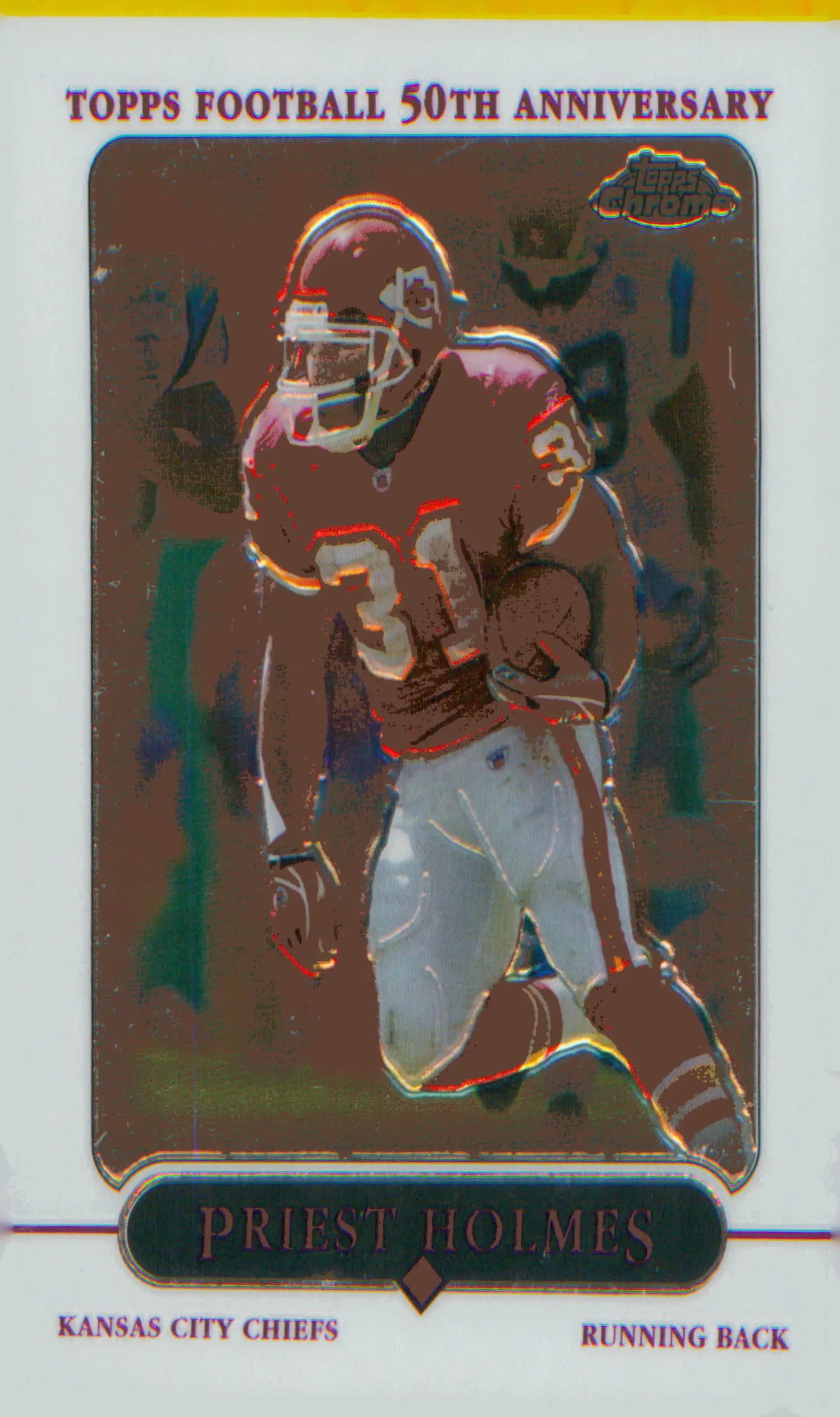 Football 2005 Topps Chrome #83 Priest Holmes - Football Card Single