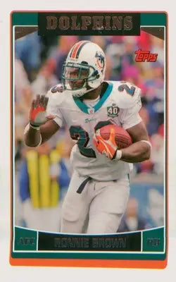 Football 2006 Topps #137 Ronnie Brown - Football Card Single