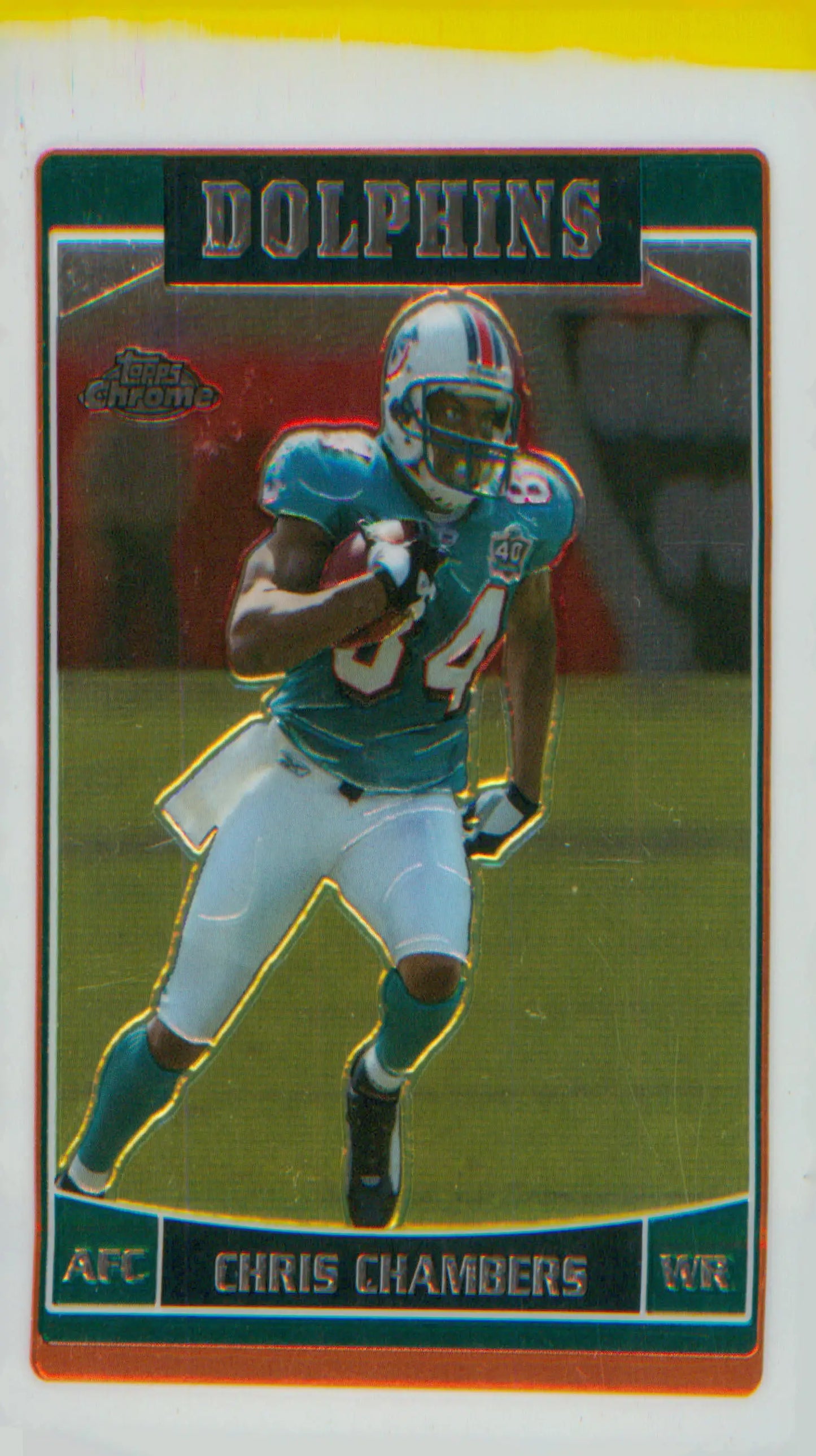 Football 2006 Topps Chrome #18 Chris Chambers - Football Card Single