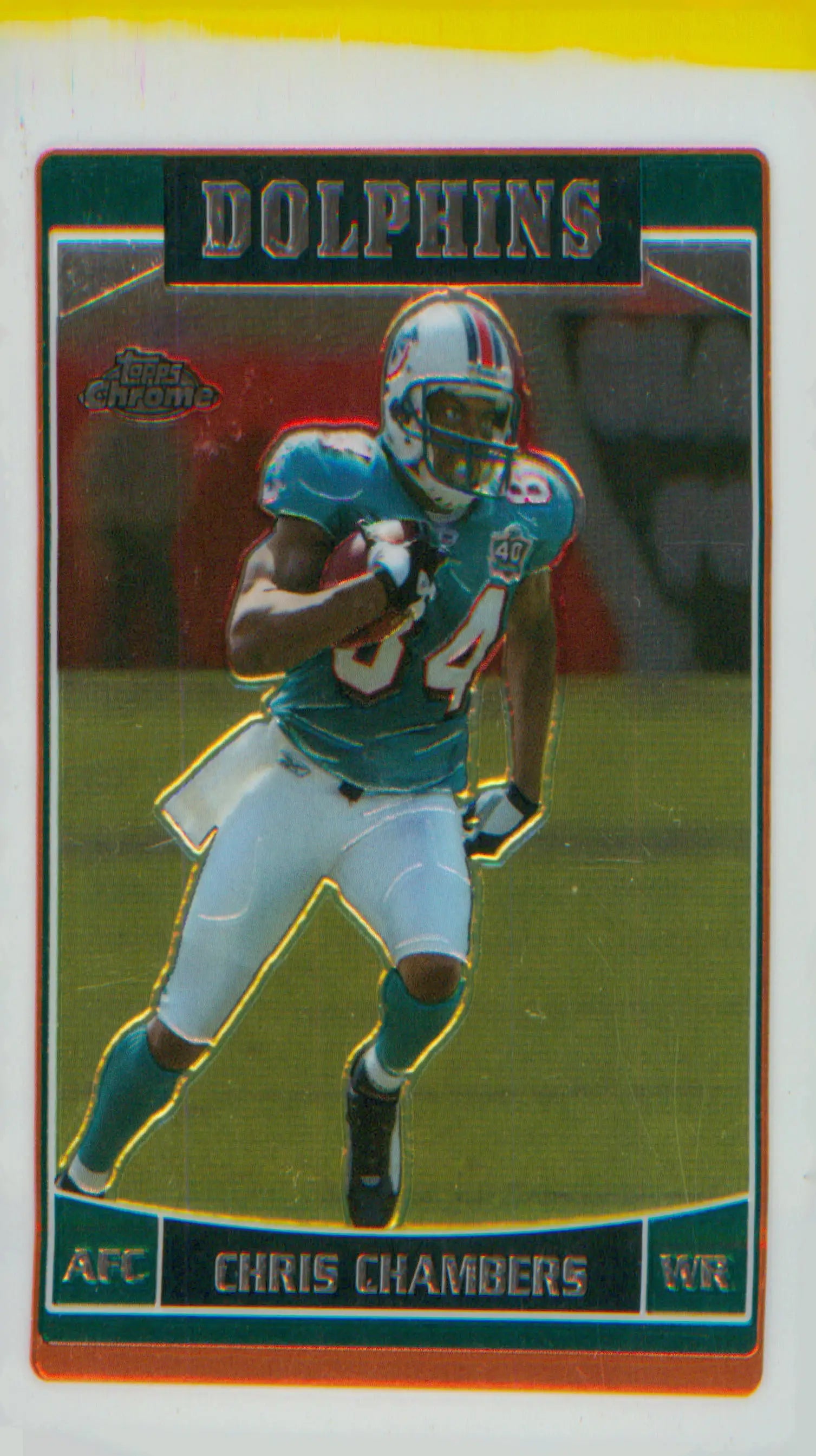 Football 2006 Topps Chrome #18 Chris Chambers - Football Card Single