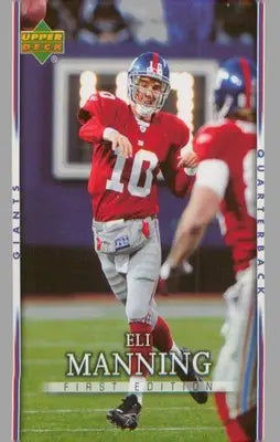 Football 2007 Upper Deck First Edition #63 Eli Manning - Football Card Single