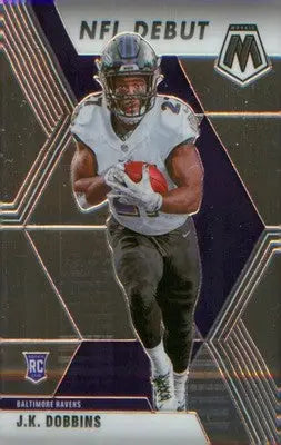 Football 2020 Panini Mosaic #275 J.K. Dobbins - Football Card Single